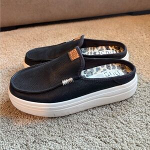 Hey Dude - Black Slip-On Women's Shoes